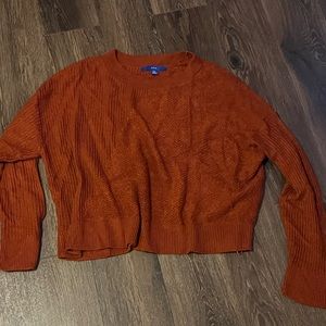 Cute plus size orange Apt. 9 sweater like new
